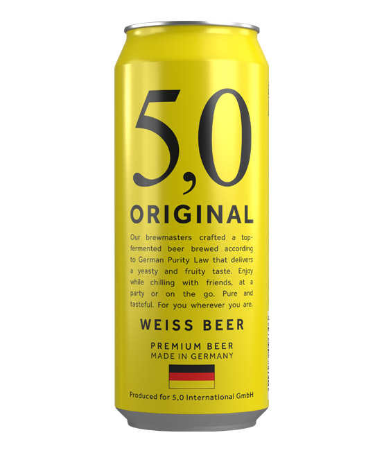 Cerveza 5,0 Original Weiss